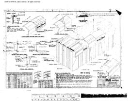 Great Northern Engineering Drawing, Car Shop at Interbay, Washington, 1967