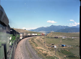 American Rail Tours passenger car 540 at Linn, Oregon on August 3, 1987.