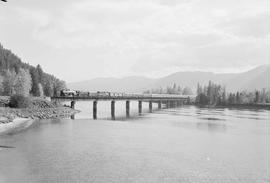 Spokane, Portland & Seattle Railway steam locomotive number 700 at Clark Fork, idaho in 2002.