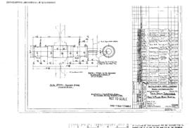 Northern Pacific Engineering Drawing: Shop Plan - Axle Bearing, Turntable, Missoula, Montana, und...
