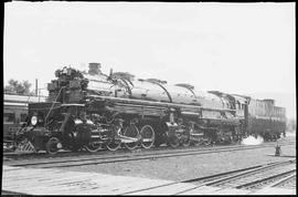 Northern Pacific steam locomotive 5011 at Livingston, Montana.