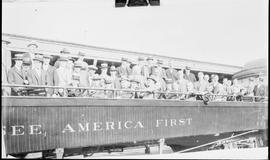 Great Northern Railway passenger car, circa 1928.