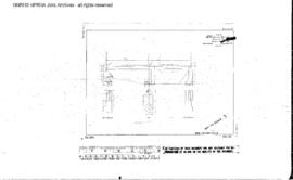 Northern Pacific Engineering Drawing: General Plan, Bridge 101.4, West of Cunningham, Washington,...