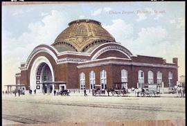 Northern Pacific Union Station at Tacoma, Washington, circa 1915.