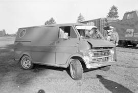 Burlington Northern accident at McChord Field, Washington in 1976.