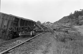 Burlington Northern accident at Ruston, Washington in 1972.