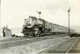 Great Northern Railway steam locomotive 2504 at Seattle, Washington in 1924.