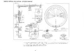 Spokane, Portland and Seattle Railway Engineering Drawing: Plan - 110 Foot Turntable, Turntable, ...