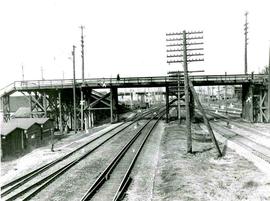 Railroad mainlines at Seattle, Washington in 1927.