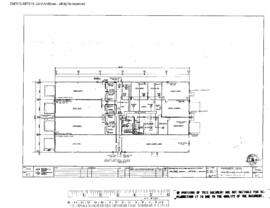 Northern Pacific Engineering Drawing, Unnamed Structure at Parkwater, Washington, 1983