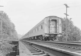 Northern Pacific passenger train number 408 at Tacoma, Washington, in 1965.