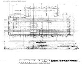 Spokane, Portland, and Seattle Railway Engineering Drawing, Diesel Shop at Vancouver, Washington,...