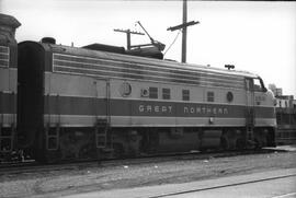 Great Northern Diesel Locomotive 281A, Bellingham, Washington, undated