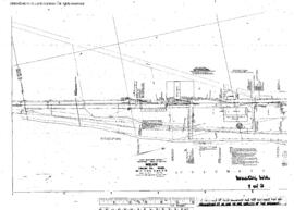 Plat Map of Great Northern Facilities at Welch, Washington, 1948