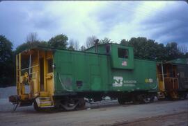 Burlington Northern 12507 at Everett, Washington in 1995.