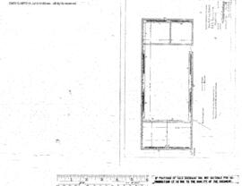 Great Northern Engineering Drawing, Bridge and Building Department Building at Whitefish, Montana...