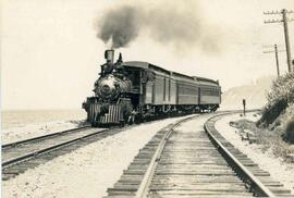 Great Northern Railway steam locomotive 205 at Ballard, Washington in 1925.