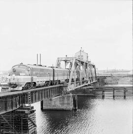 Northern Pacific passenger train number 408 at Tacoma, Washington, in 1967.