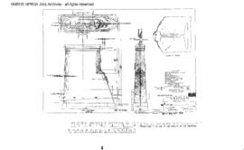 Milwaukee Road Engineering Drawing: Detail of Pier, Bridge 2151.8 (FF132) - Cedar River, West of ...