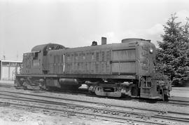 Lake Superior & Ishpeming Railroad diesel locomotive 1605 at North Vancouver, British Columbi...