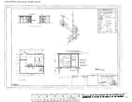 Burlington Northern Engineering Drawing, Toilet Building, Metal 12 Foot X 14 Foot 8 Inch at Monro...