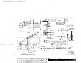 Northern Pacific Engineering Drawing, Freight House at Toppenish, Washington, 1929