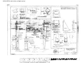 Great Northern Engineering Drawing, Car Shop at Interbay, Washington, 1968