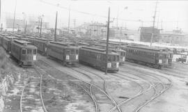 Seattle Municipal Railway Yard, Seattle, Washington, 1943