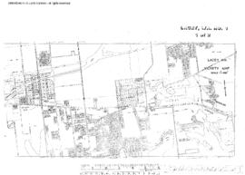 Plat Map of Northern Pacific Facilities at Lacey, Washington, 1967