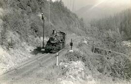 Great Northern Railway steam locomotive 1459 in Washington State, undated.