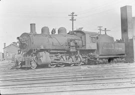 Northern Pacific steam locomotive 30 at Tacoma, Washington, in 1946.