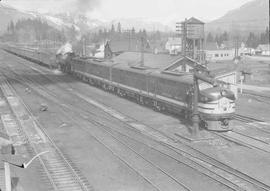 Northern Pacific Alaskan at Easton, Washington, circa 1945.