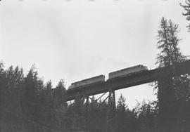 Chicago, Milwaukee, St. Paul & Pacific Railroad Company diesel locomotive number  at Rocky Po...