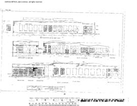 Spokane, Portland, and Seattle Railway Engineering Drawing, Engine House, Steam at Portland, Oreg...