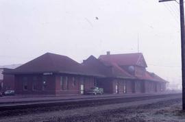 Northern Pacific Depot in Centralia, Washington in 1988.