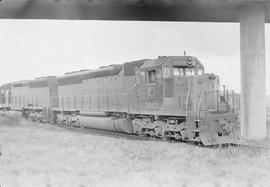 Northern Pacific diesel locomotive number 3603 at Auburn, Washington, in 1970.