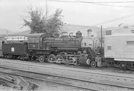 Yreka Western Railroad Steam Locomotive Number 18 at Yreka, California in August 1977.