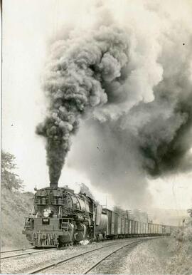 Great Northern Railway steam locomotive 2039 at Interbay, Washington, undated.