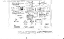 Great Northern Engineering Drawing: Pier and Abutment Details, Bridge 278, North of Gordon, Monta...