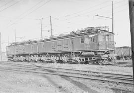 Chicago, Milwaukee, St. Paul & Pacific Railroad Company electric locomotive number E-50 at Ta...