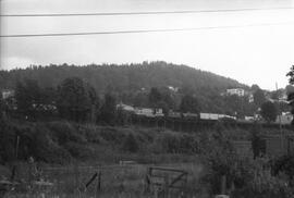 Northern Pacific Diesel Locomotive, Bellingham, Washington, undated