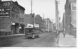 Front Street Cable Railway cable car 15, Seattle, Washington, circa 1895