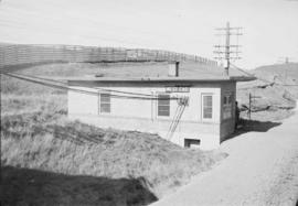 Northern Pacific station at West End, Montana, in 1952.