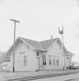 Northern Pacific station at Snohomish, Washington, in 1967.