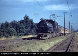 Milwaukee Road Number E4 south of Seattle, Washington near Black River Junction, undated.