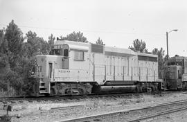 Louisville and Nashville Railroad diesel locomotive 1010 at Pascagoula, Mississippi on July 25, 1...