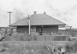 Northern Pacific station at Lowell, Washington, in 1928.