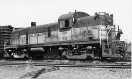 Spokane, Portland and Seattle (SP&S) Diesel Locomotive Number 90, undated