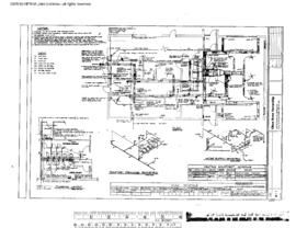 Amtrak Engineering Drawing, Amtrak Depot at Tacoma, Washington, 1983