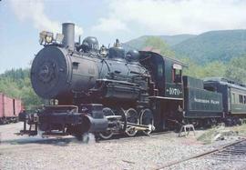 Lake Whatcom Railway Steam Locomotive Number 1070 at Wickersham, Washington in July, 1986.